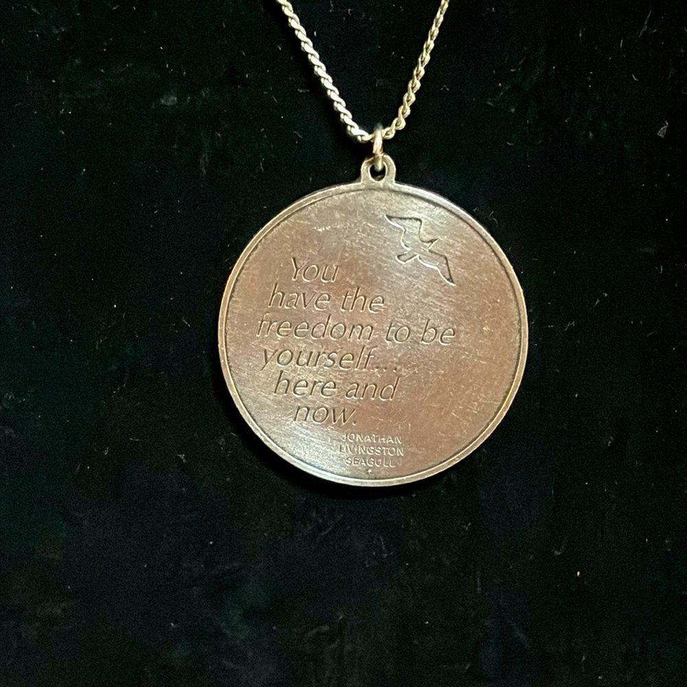 Sterling Charles Livingston Seagull Sterling necklace